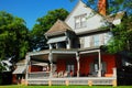 Sagamore Hill, home of President Theodore Roosevelt Royalty Free Stock Photo