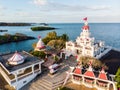 Sagar Shiv Mandir Hindu Temple on Mauritius Island