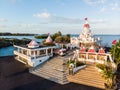 Sagar Shiv Mandir Hindu Temple on Mauritius Island