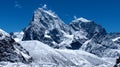 Sagarmantha national park, Cholatse peak in Nepal, Asia