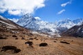 Sagarmatha National Park in the Nepal Himalaya