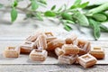 Sage candies Royalty Free Stock Photo