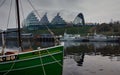 Sage Gateshead taken from Newcastle across the Tyne Royalty Free Stock Photo