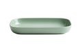 Modern Pastel Green Ceramic Rectangular Serving Dish, Clean Isolated Studio Shot Royalty Free Stock Photo