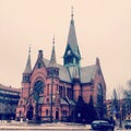 Sagene church Oslo Royalty Free Stock Photo