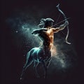 Sagittarius Horoscope Centaur Sign Royalty Free Stock Photo