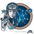 Sagittarius. Zodiac sign