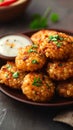 Sago delight Sabudana wada or vada, a classic Indian snack