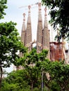 Sagrada FamÃ¯Â¿Â½lia, Barcelona, Spain. Royalty Free Stock Photo