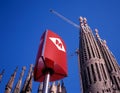 Sagrada Familia in Barcelona Royalty Free Stock Photo