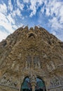 Sagrada Familia in Barcelona , Spain