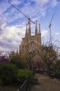 Sagrada familia Royalty Free Stock Photo