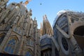 Sagrada Familia, Barselona, Spain Royalty Free Stock Photo