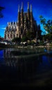 Sagrada Familia Basilica and Expiatory Church of the Holy Family Royalty Free Stock Photo