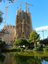 Sagrada Familia catedral in Barcelona