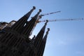 Sagrada Familia construction Site at Barcelona