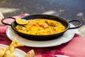 Spanish paella Royalty Free Stock Photo