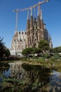 Sagrada FamÃÂ­lia Royalty Free Stock Photo