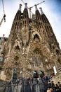 Sagre Familia Barcelona Royalty Free Stock Photo