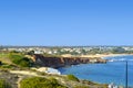 Sagres harbour on the Algarve Royalty Free Stock Photo