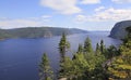 Saguenay Fjord, Quebec, Canada Royalty Free Stock Photo