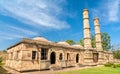 Sahar Ki Masjid at Champaner-Pavagadh Archaeological Park. A UNESCO heritage site in Gujarat, India Royalty Free Stock Photo