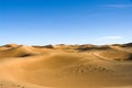 Sahara desert dunes Royalty Free Stock Photo