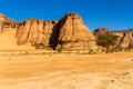 Sahara desert.    Tassili nAjjer National Park,  Algeria,  Africa Royalty Free Stock Photo