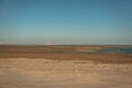 Sahara Desert in Mauretania, Western Africa. Royalty Free Stock Photo