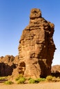 Rock formation, Tassili N\'Ajjer National Park. Algeria, Africa Royalty Free Stock Photo