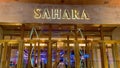Sahara Hotel and Casino in Las Vegas - LAS VEGAS, UNITED STATES - OCTOBER 31, 2023