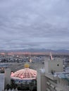 Sahara Hotel and The eastern part of Las Vegas Strip