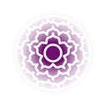 Sahasrara chakra icon