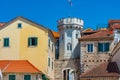 Sahat Kula tower in the old town of Herceg Novi, Montenegro