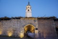 Sahat Tower in Kalemegdan Fortress