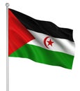 Country flag -Sahrawi Arab Democratic Republic