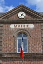 Sahurs, France - june 22 2016 : city hall