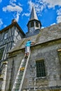 Sahurs, France - june 22 2016 : Marbeuf manor