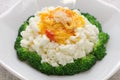 Sai pang xie, chinese imitated crab dish made with eggs