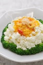 Sai pang xie, chinese imitated crab dish made with eggs