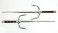 Sai weapon isolated Royalty Free Stock Photo
