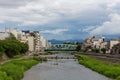 The Saigawa River, Kanazawa, Japan