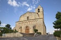 Saignon, Vaucluse, Provence-Alpes-Cote d\'Azur, France: the ancient church Notre-Dame de Pitie of the medieval village