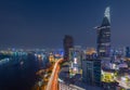 Saigon Night - Sky bar view