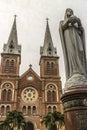 Saigon Notre-Dame Basilica Royalty Free Stock Photo