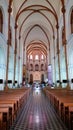 Saigon Notre Dame Cathedral is Chris Church in the center of Ho Chi Minh City. Royalty Free Stock Photo