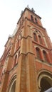 Saigon Notre Dame Cathedral is Chris Church in the center of Ho Chi Minh City. Royalty Free Stock Photo