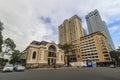 SAIGON, VIETNAM - MAY 31, 2016 - The Opera House at Khoi street in the center of the city of Saigon. It`s One of Ho Chi Minh Royalty Free Stock Photo