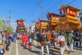 Parade - Saijo Isono Shrine Festival Royalty Free Stock Photo