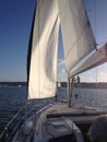 Sail in the afternoon Royalty Free Stock Photo